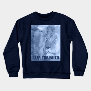 The Lion And The Lamb Crewneck Sweatshirt